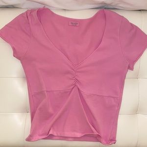John galt / brandy Melville pink top